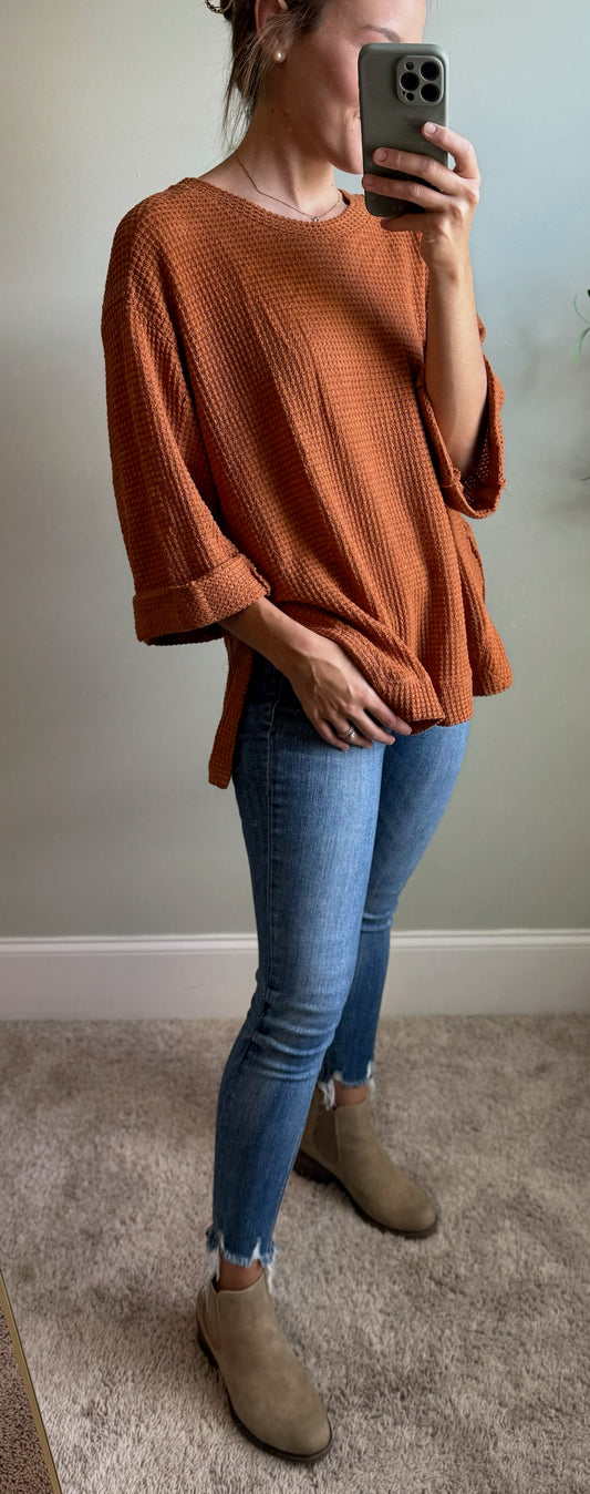 Umgee Sweater- Camel