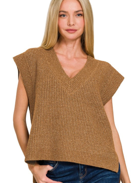 Zenana Sweater Vest