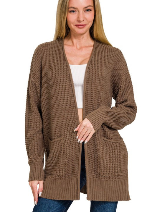 Lillian Cardigan Brown